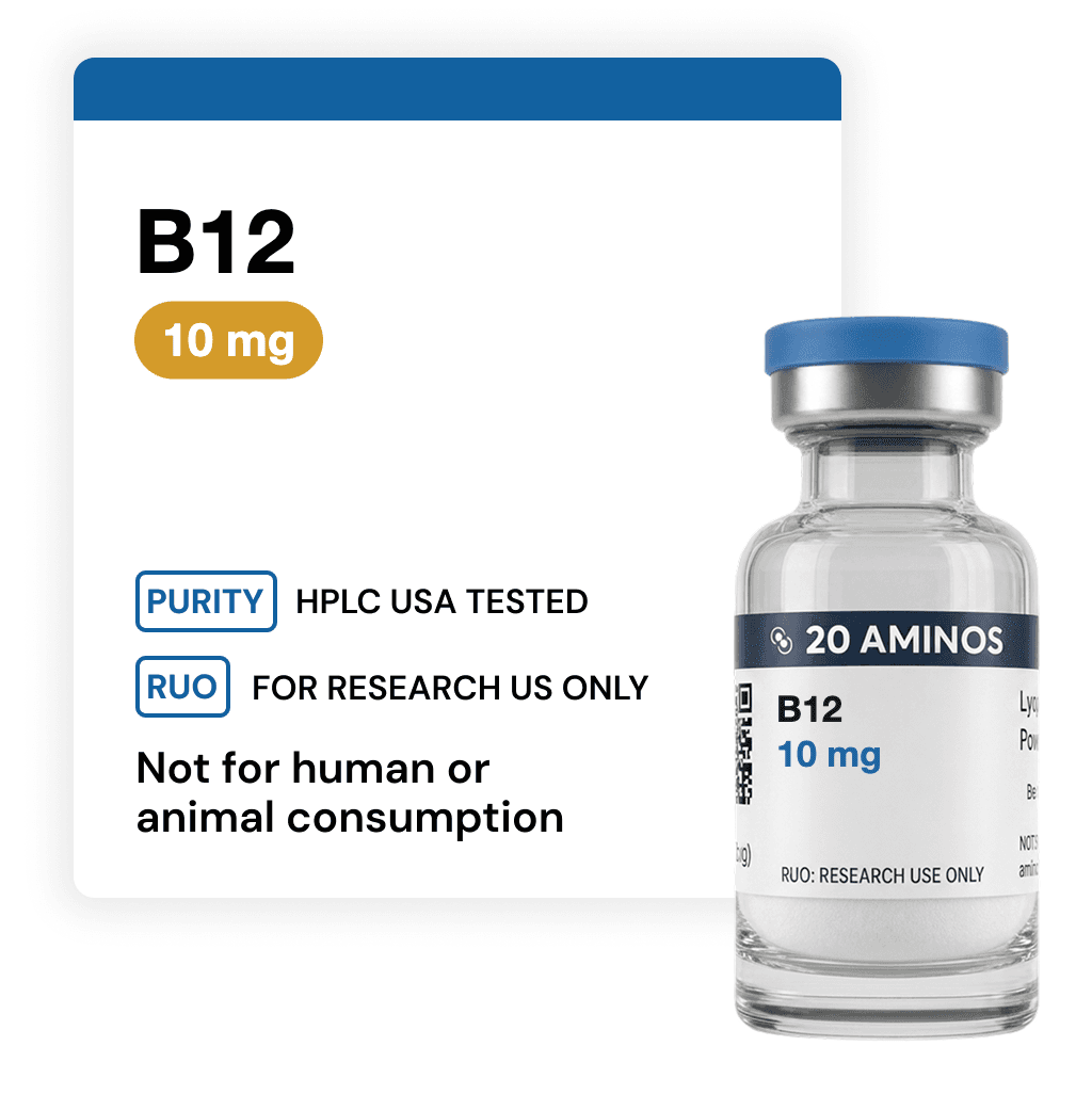 Product photograph for B12 vial · 10 mg — image 1 of 2
