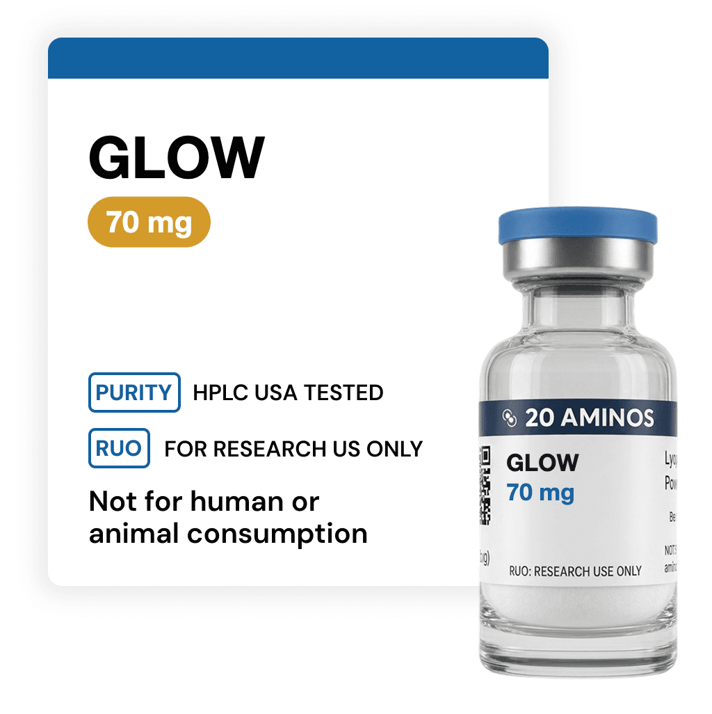 Product photograph for GLOW — 70 mg