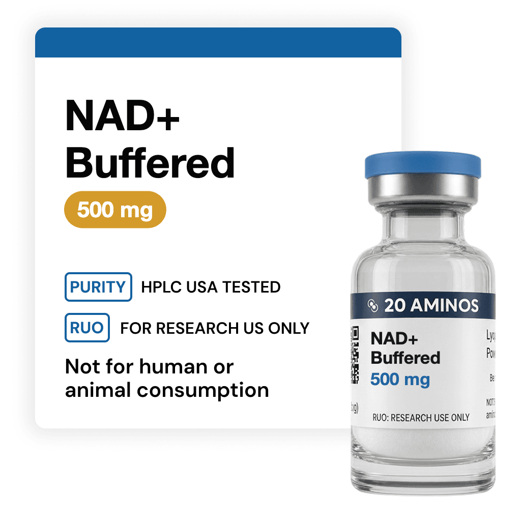 Product photograph for NAD+ Buffered vial · 500 mg — image 1 of 2