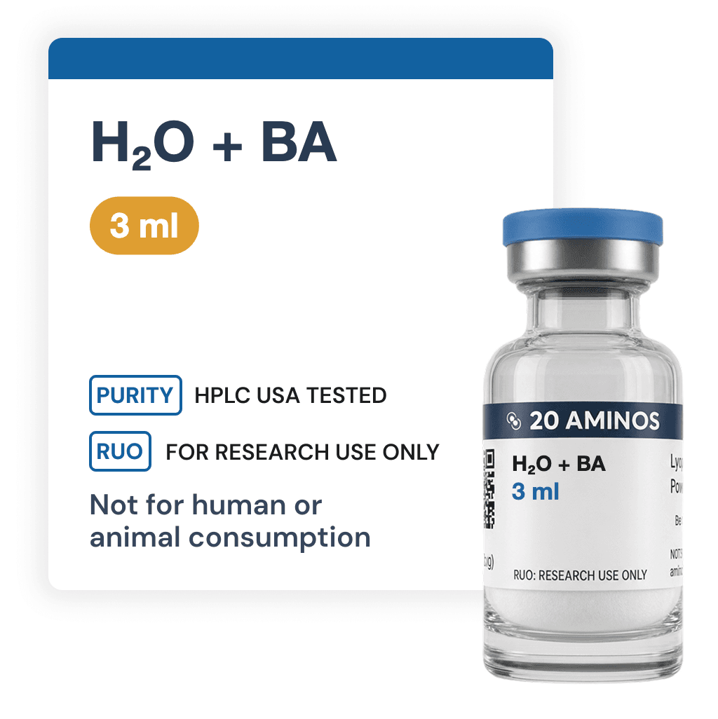 Product photograph for H₂O + BA — 3 ml
