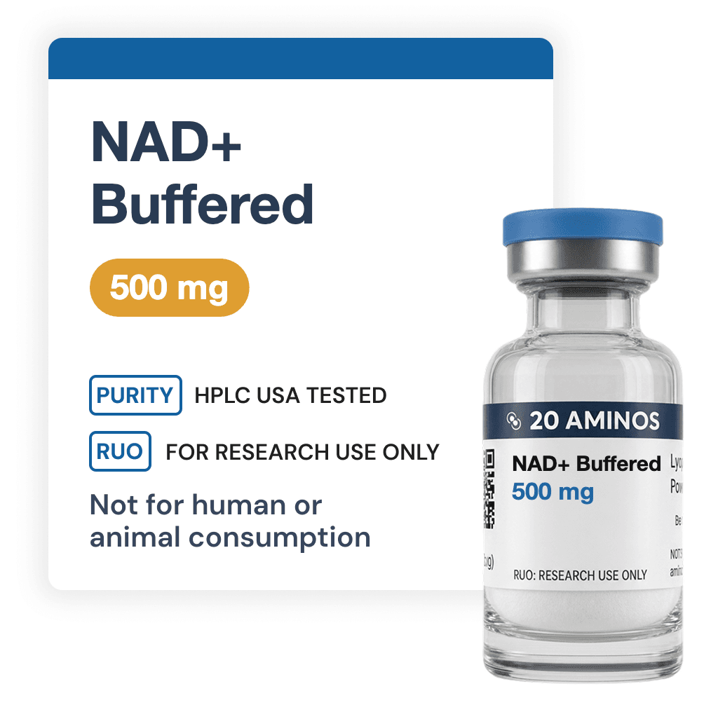 Product photograph for NAD+ Buffered — 500 mg